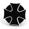 Motorcycle Crossed Fuel Oil Tank Cover CNC Billet Aluminum Cap Replacement