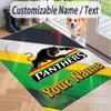 Custom Text Printed Rug Penrith Panthers Non Slip Floor Carpet For Home Room Decor