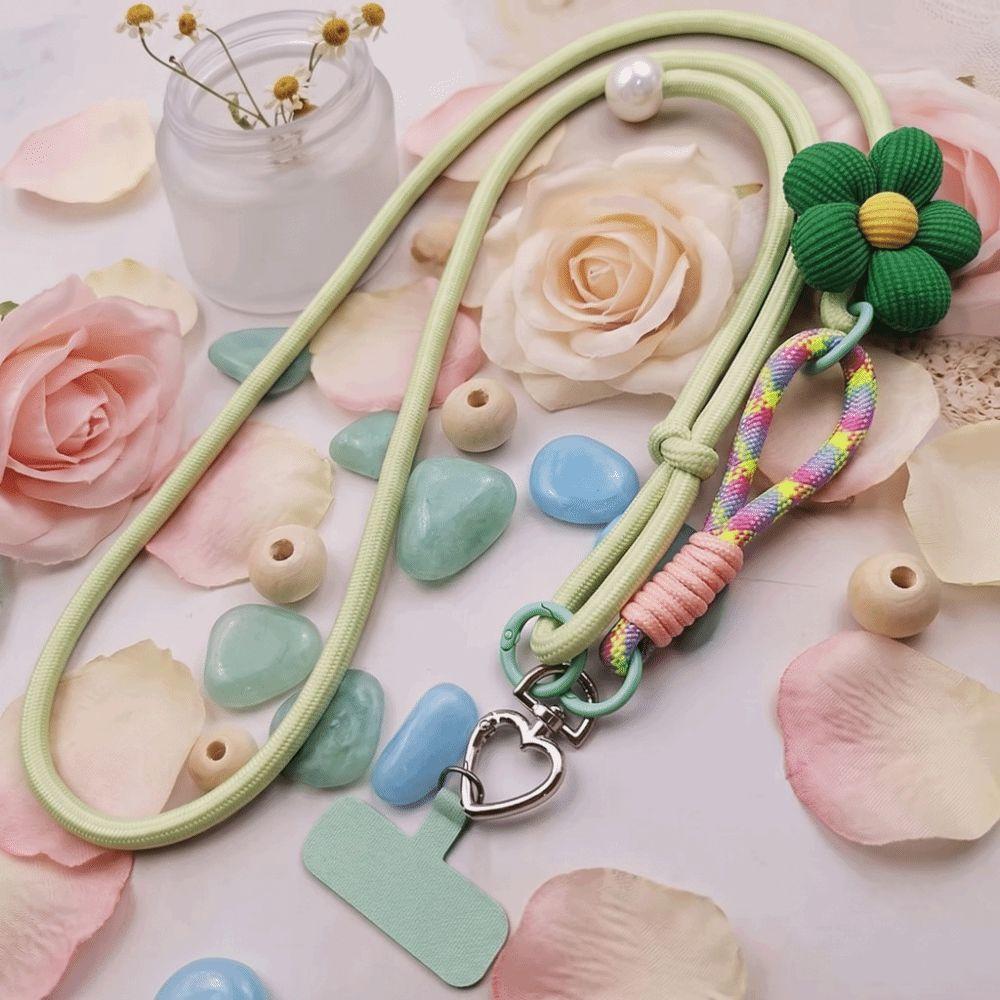 Adjustable Mobile Phone Lanyard Multi-functional Mobile Phone Neck Strap DIY Use