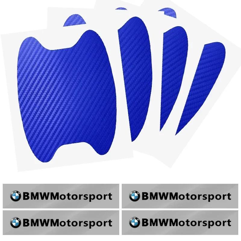 8 ks Ochranná fólie na auto Stylingová nálepka na dveře Ochranná fólie proti poškrábání rukojeti auta Pro BMW F30 F10 E90 F20 E46 E60 E70 E91