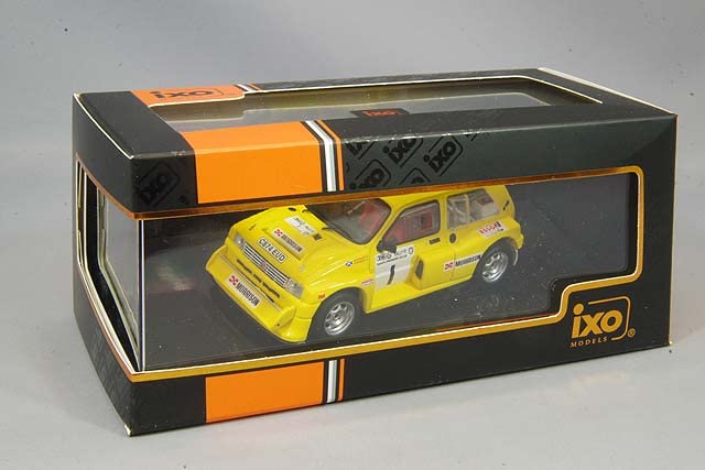 Ixo Model MG Metro 6R4 1991 Scottish Rally Winner RAC362LQ #1 D.Milne/B.Wilson 1/43