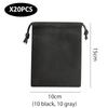 20 Pieces Velvet Bags, Jewellery Pouches, Velvet Bags with Drawstring, Gift Bags, Bags for Small Items