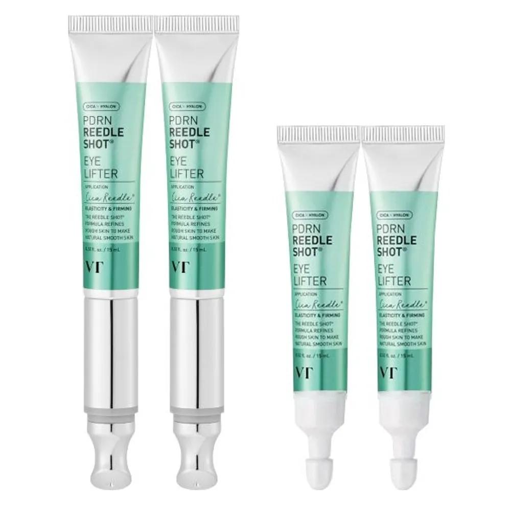 VT COSMETICS PDRN Vibrating Eye Lifter Riddle Shot Main Unit 2 + Refill 2