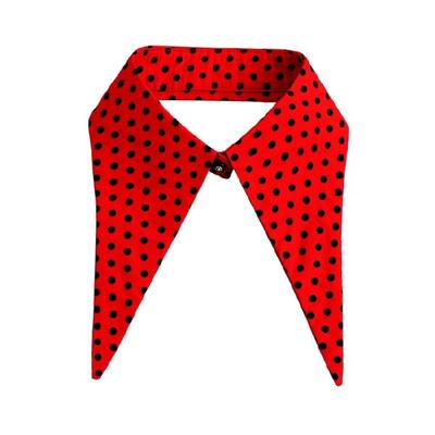 Mode Revers Faux Kragen Dekorative Kragen für Kleid Abnehmbar Gepunkteter Falscher Kragen Damen Halbshirt Oberteil Bluse Kragen