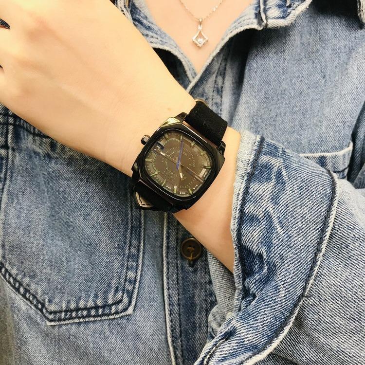 Square Watch Women'S Sports Casual Women'S Watch Fashion Trend Women'S Student Watch