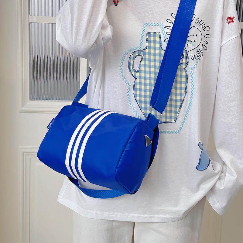 

Новая нейлоновая сумка для рабочих мелочей высокой ценности, модная крутая сумка-тоут, студенческая сумка, дорожная сумка для поездок большой вместимости синий