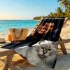 Michael Jackson Personalized Name Beach Towel Soft Durable Quick-Dry Ideal for Travel Outdoor Swim Pool Yoga Surf Camping Hiking Gym Gift Holiday