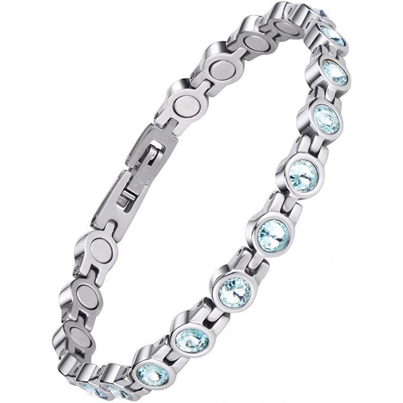 Detachable Magnetic Therapy Bracelet: Fashionable Unisex Health Accessory