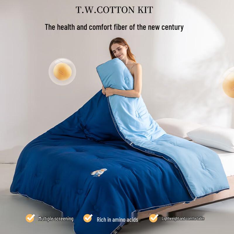 TEENIE WEENIE Little Bear Antibacterial Soybean Fiber Quilt