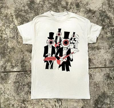 THE RESIDENTS BAND Kapela Dárek Pro Fanouška S až 5XL Tričko KK364 Unisex Tričko
