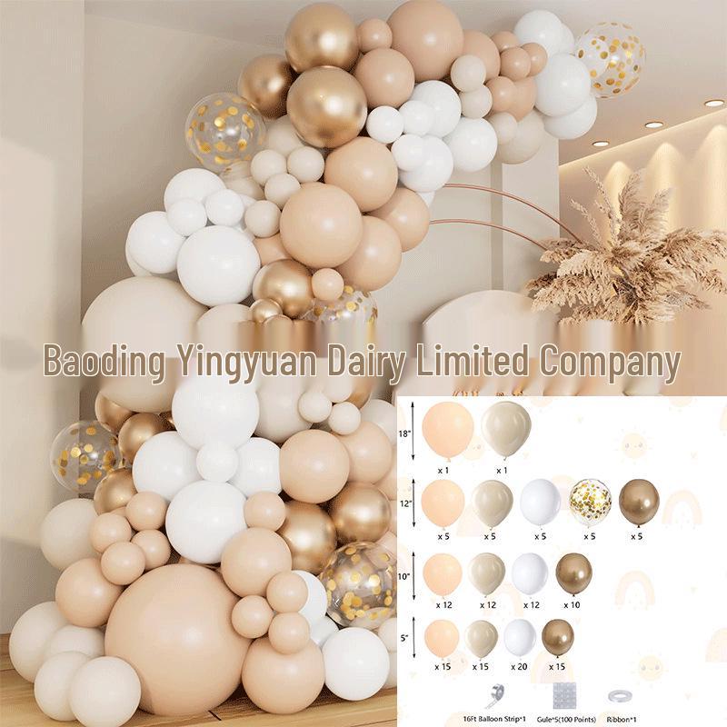 Sada balónků v jednotné barvě pro svatby, Valentýna a tématické večírky