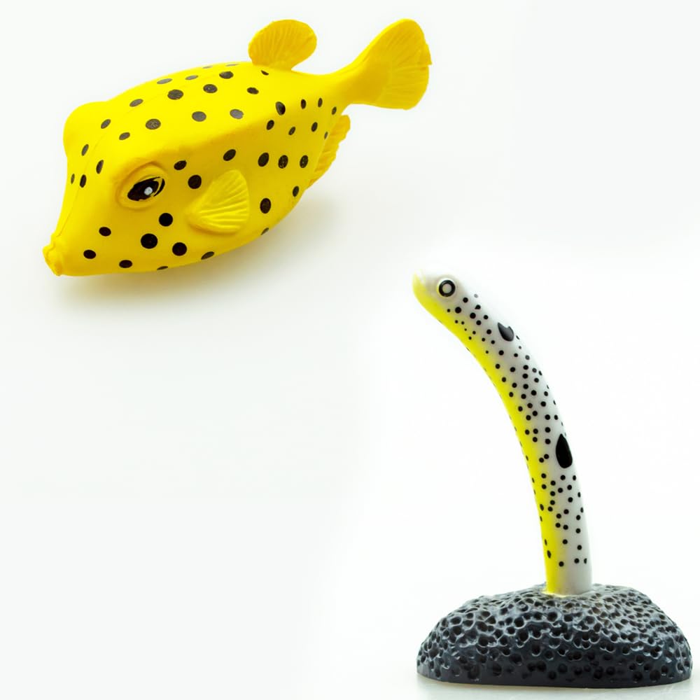 The Access Fish Figure 3D Encyclopedia Aquarium Toy 12-Type