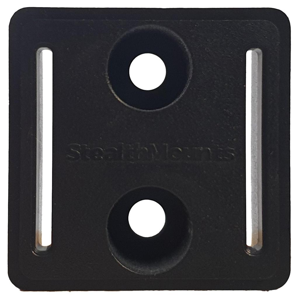 Black StealthMounts Tool Mount Spacers (12mm) Universal 6-Pack