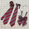1pc/3PCS Neckties for Teen Girl Banquets Masquerades Necktie British Style Cute Neckwear Female Uniform Bowknot Necktie