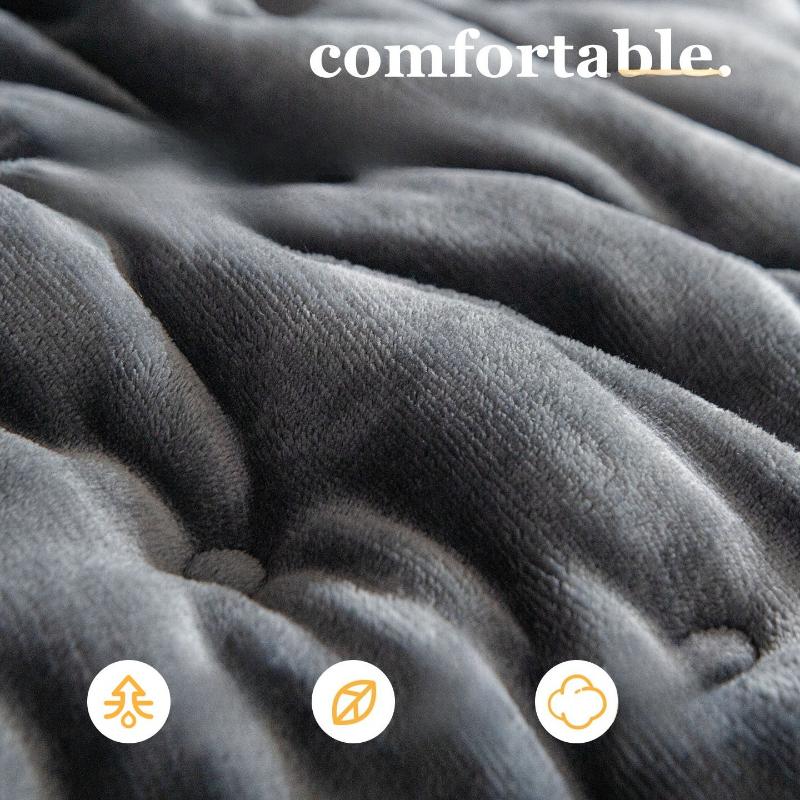 Winter White Flannel Sofa Cushion Non-Slip Thickened Short Plush Sofa Cover Cloth Warm Dust Soft Velvet Window Sill Pad Warm Backrest Armrest Towels