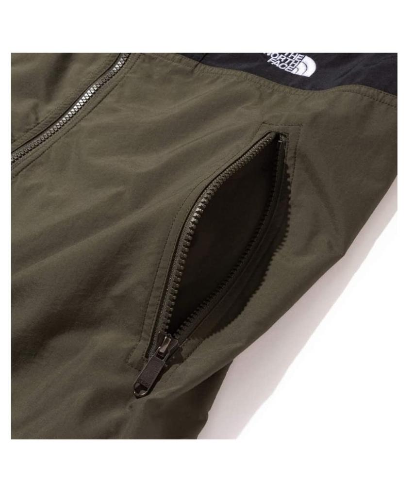 The North Face Compact New L Men's Jacket, Water-Repellent, Lightweight, Taupe,
