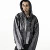 European and American Casual Y2k Retro Loose Graffiti Trendy Couple Hooded Sweatshirt
