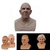 Realistic Latex Old Man Face Mask For Fancy Dress Cosplay Costume Halloween High Quality Material