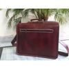 Bag Leather Goat Genuine Vintage Brown Laptop New Messenger Travel Men's