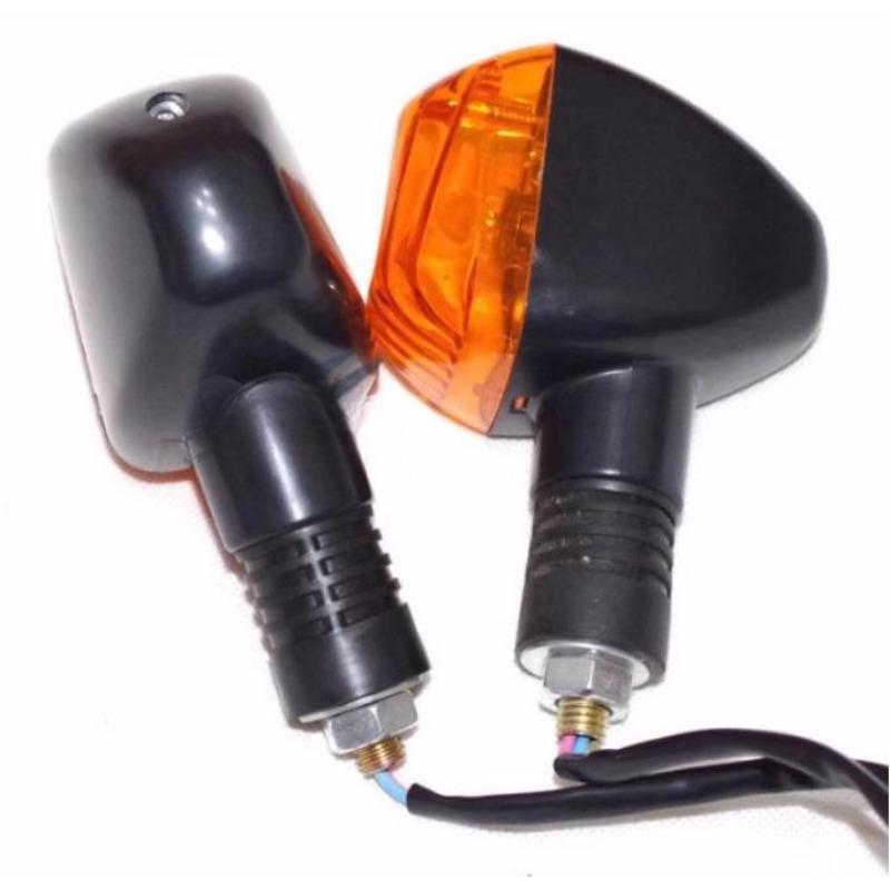 Universal Motorcycle Signal Turning Light for Haojue Suzuki Qjmotor GT125/S EN125 GSX125 HJ125 Indicator Flasher Yellow Winker