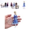 Bezauberndes 5-teiliges Schneekönigin Anna Elsa Frozen 2 Olaf Sven Kristoff Actionfiguren Set