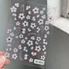New 3D Embossed Camellia Pearl Nail Art Stickers – Waterproof Floral Decals