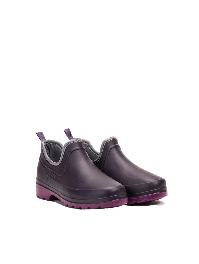 Aigle Rain Shoes Taden Plus 2 Burgundy [Official] Clog,