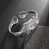 Personalized Retro Ethnic Pixiu Bangle for Men Women Stylish Cuff Bracelet Unique Jewelry Gift