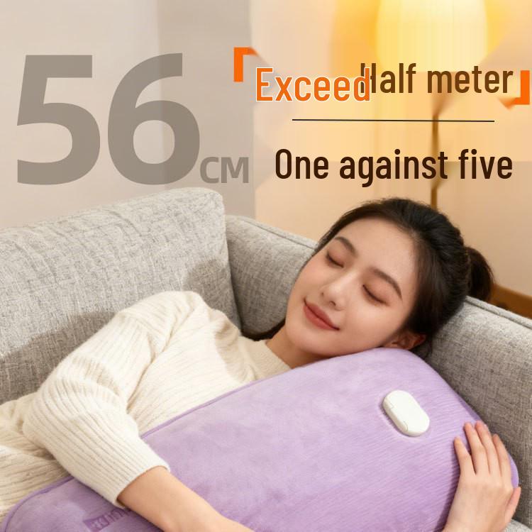 Extra Large Rechargeable Hand Warmer: Explosion-Proof Hot Water Bottle for Women