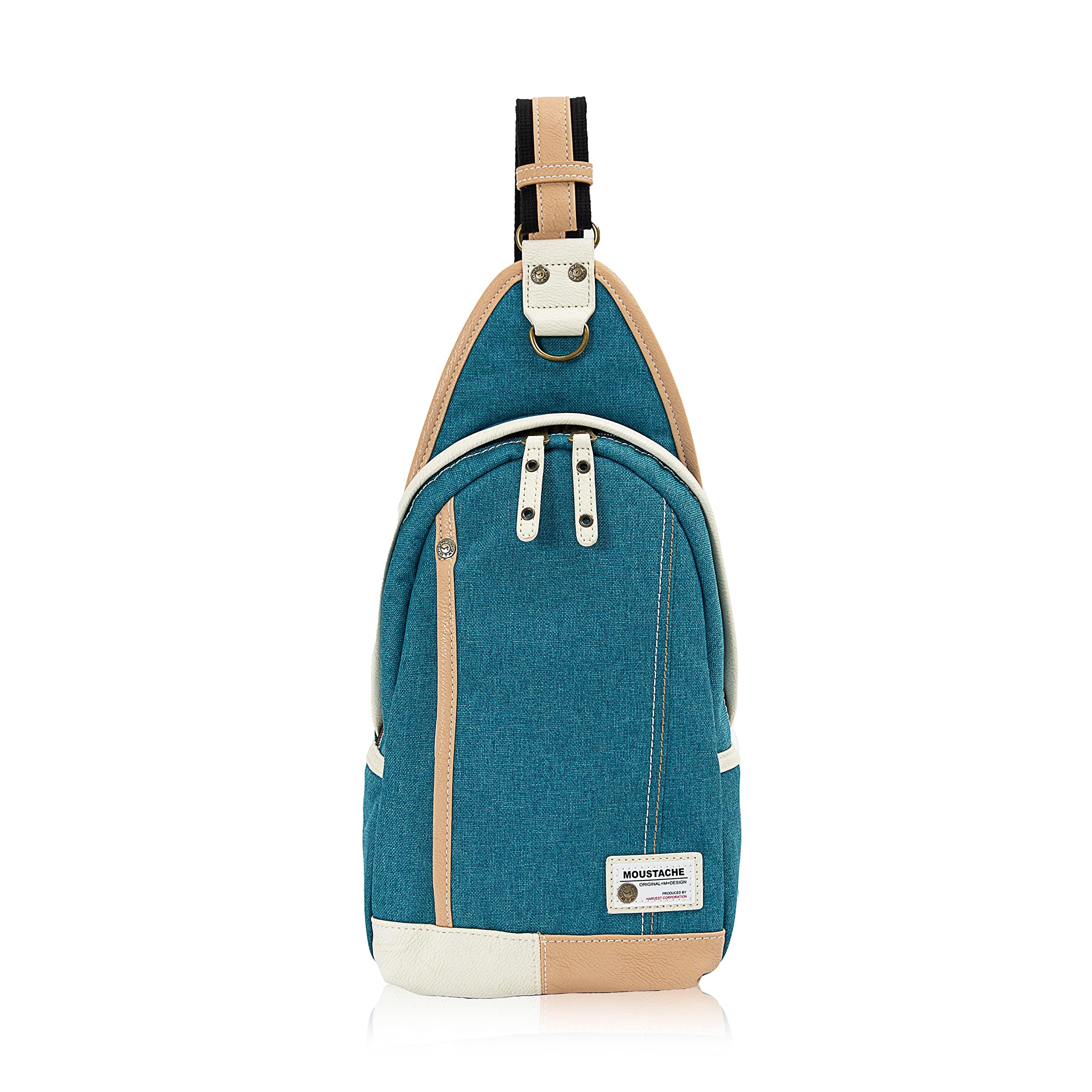 

Body Bag Polyester Blue [Mustache] Men s Women s YUQ-5763 синій