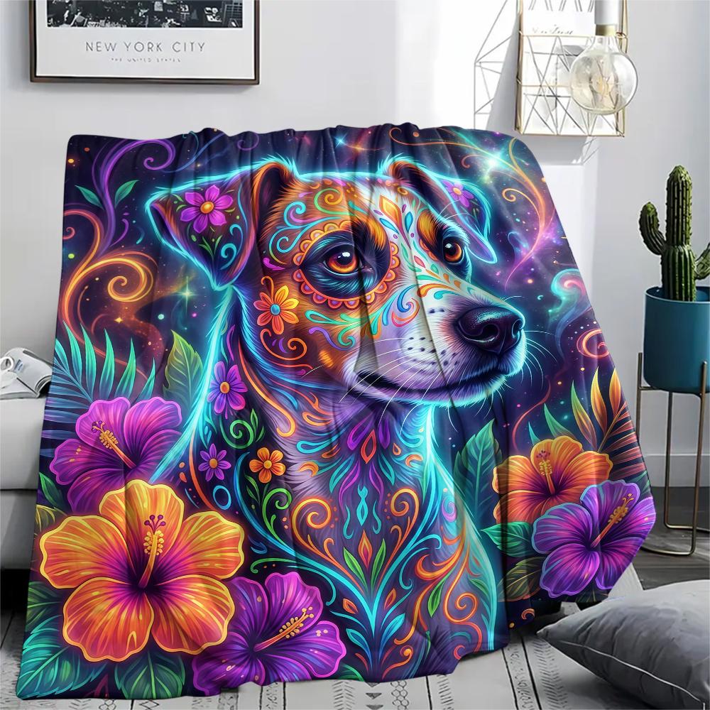 Butterfly flower animals Print Flannel Blanket,High quality Comfortable for All Seasons,Home Decor,Warmth and Comfort,Perfect for Christmas Gifts