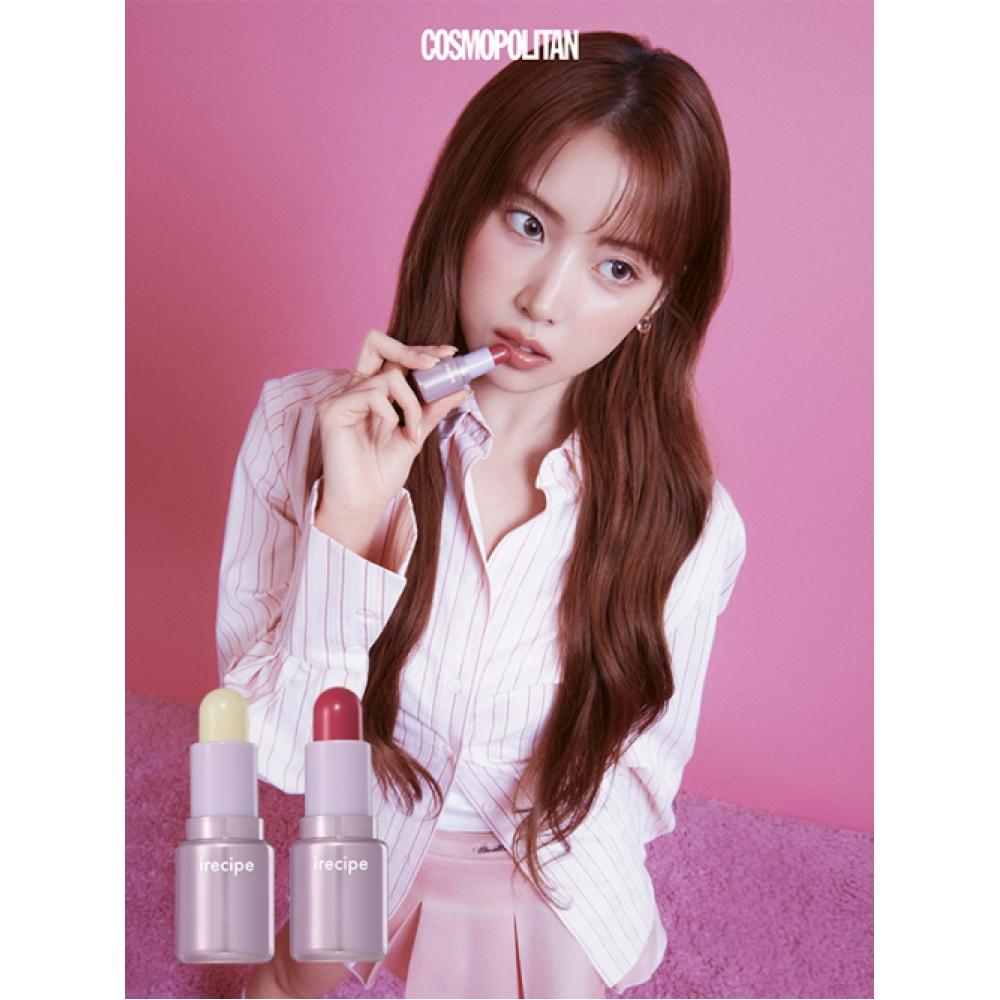 Irecipe Irecipe Vibe Up Prism Lip Balm Duo Bear chiffon + candy coral