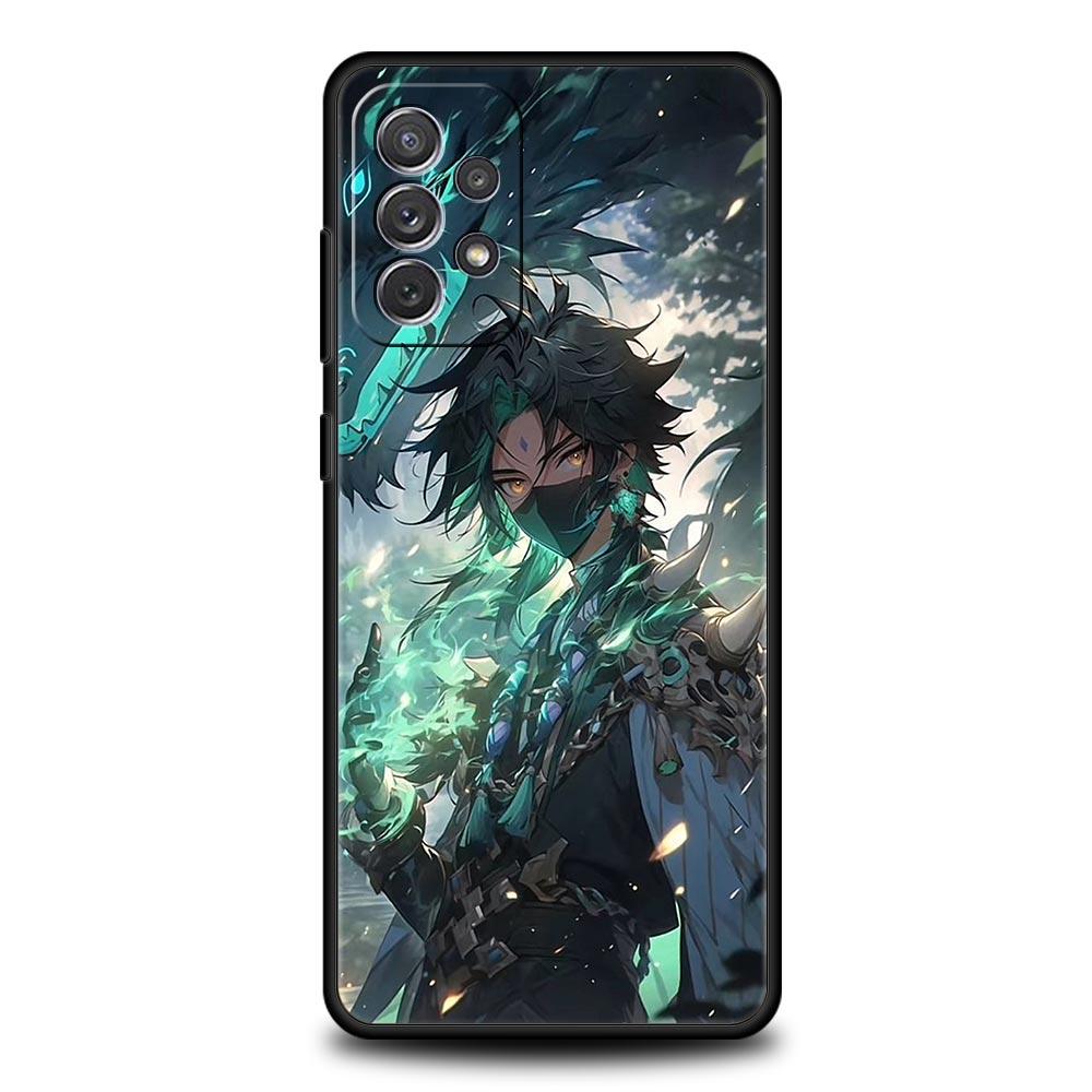

Чехол для телефона Genshin impact Genshin Zhongli для Samsung A15 A13 A51 A71 A41 A31 A21S A03S A05 A32 A52 A23 A25 A33 A53 A73 Samsung A15