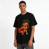 Cool Carrot Superhero Print Fun Trendy Personality Fashion Top Pure Cotton T-shirt