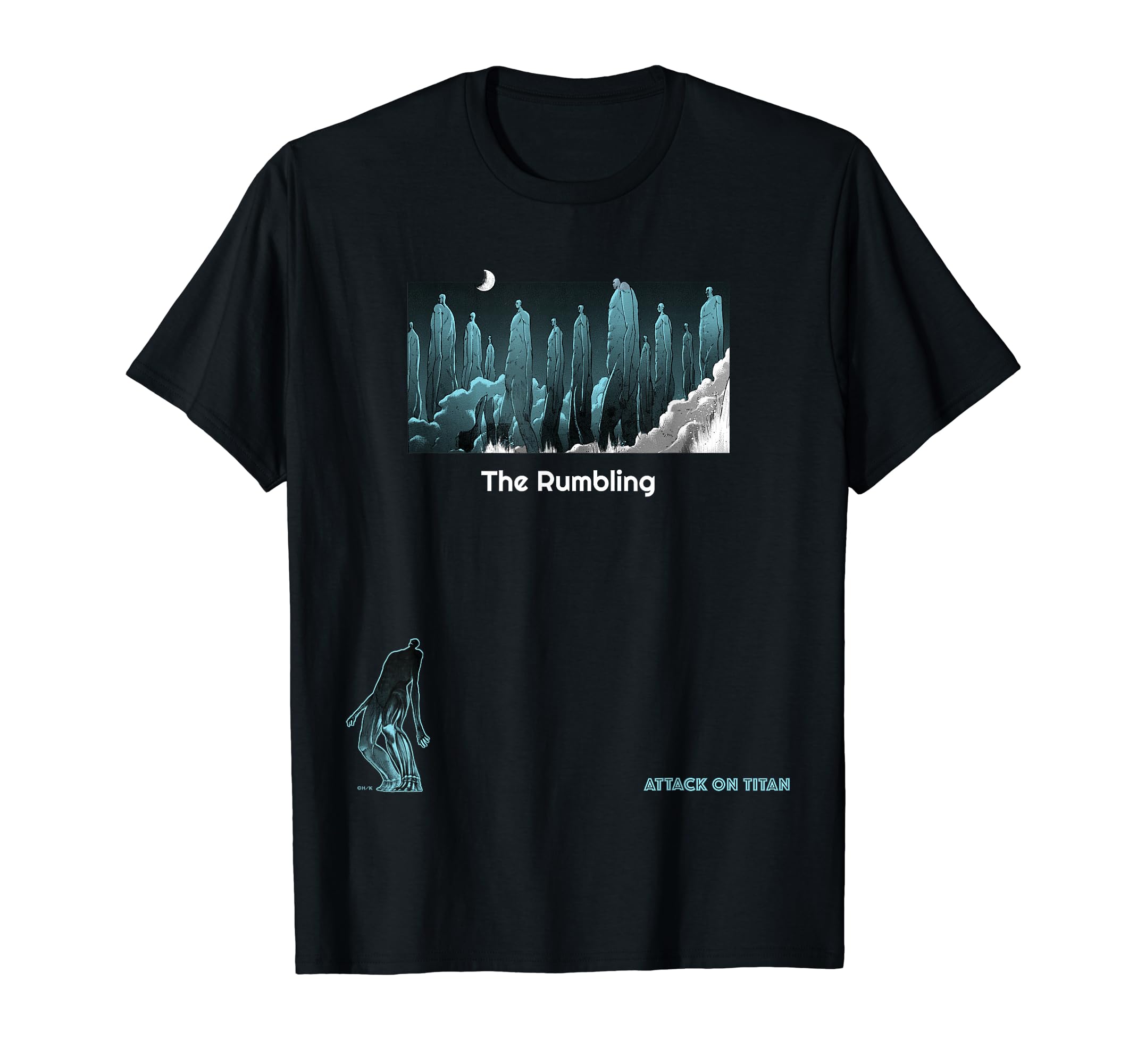 Rumbling Attack on Titan [Completion Commemoration] T-shirt чёрный