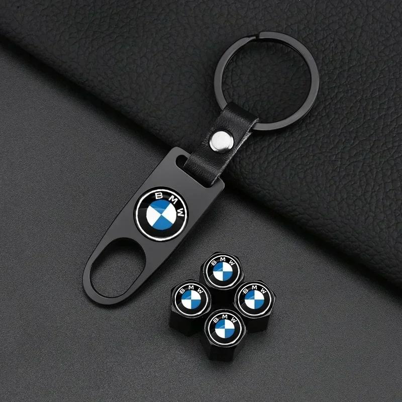 2025 Kov Kůže Přívěsek na Klíče od Auta Kroužek na Klíče Dekorace Auto Příslušenství Pro BMW E36 E46 E90 E60 E39 F30 F10 F20 X5 E70 E53 G30 E91 E92 E93