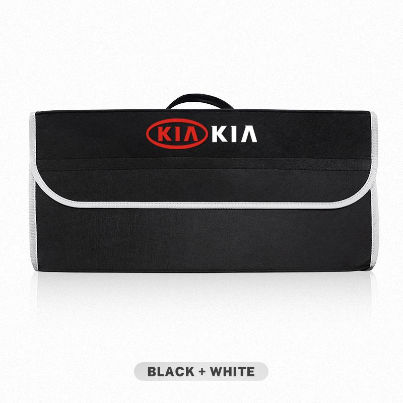 AEF1 Car Trunk Organizer Box Large Capacity Folding Storage Bag For KIA K3 Sportage Carnival K5 Seltos Pegas KX1 EV5 Sonet EV6 K4 EV3