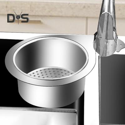 Kitchen Sink Drain Basket Swan Drain Rack Rustproof Corrosion Resistant Polished Surface Sink Filter Swan Drain Basket