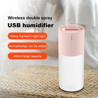 Ultraschall-Doppelbefeuchter, Aroma-Sprühdüsen, Luftdiffusor für ätherische Öle