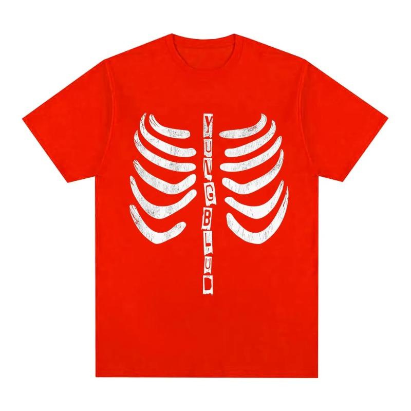 2025 T Shirt Men Women Clothing Fashion Punk Rock Short Sleeve T-shirts Summer Casual Cotton T-shirt
