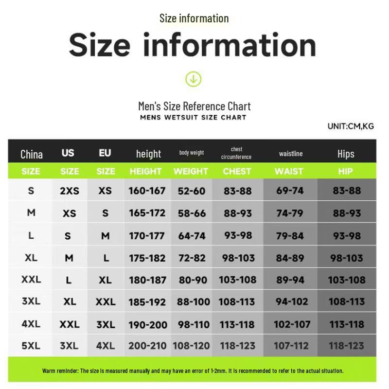 SAKINNO Spearfishing Split Wetsuit Set