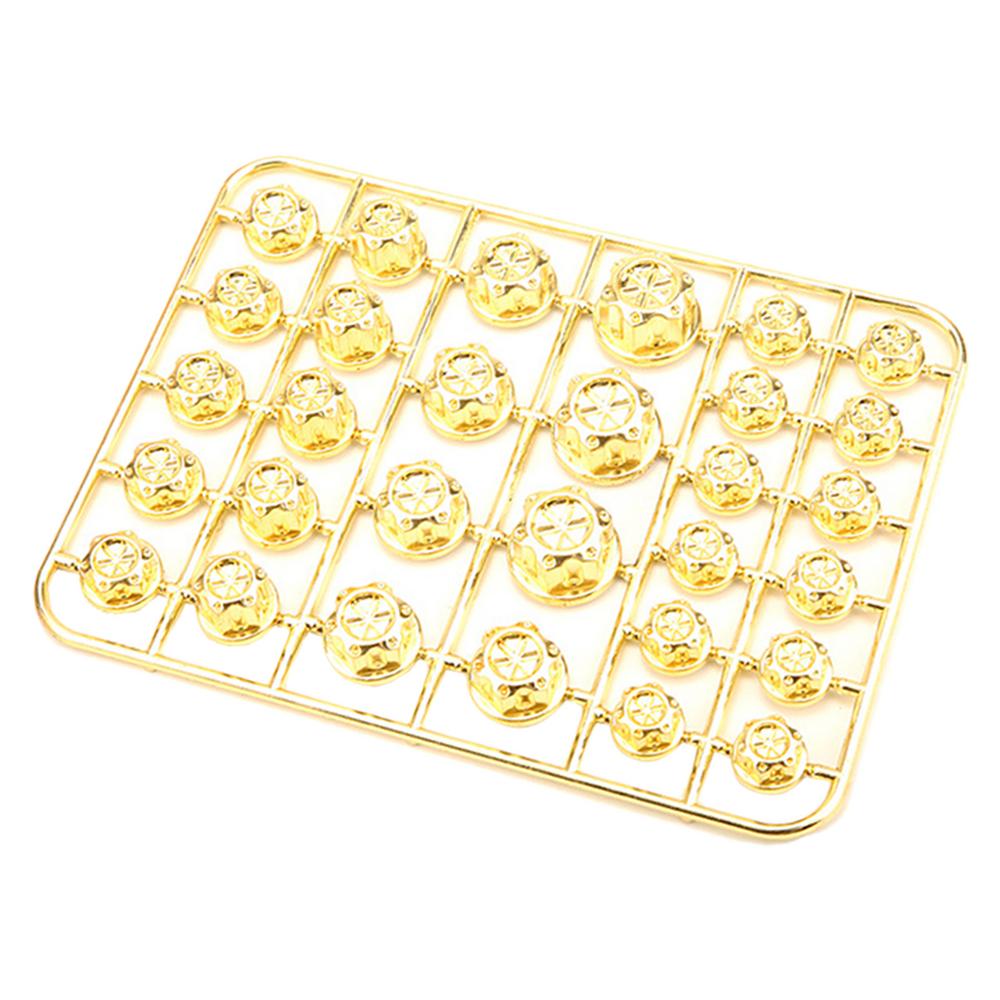 

Крышки для винтов шестигранные 30 шт. Крышки для винтов Крышки болтов двигателя Антифрикционные украшения головки грифа Термостойкие винты золотой