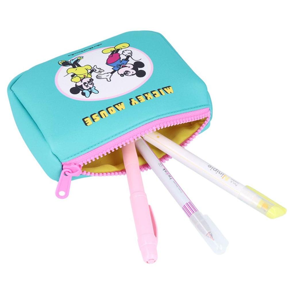 Stationery Disney Pouch Retro Collection Mickey Mint Green S1426850 Sun-Star