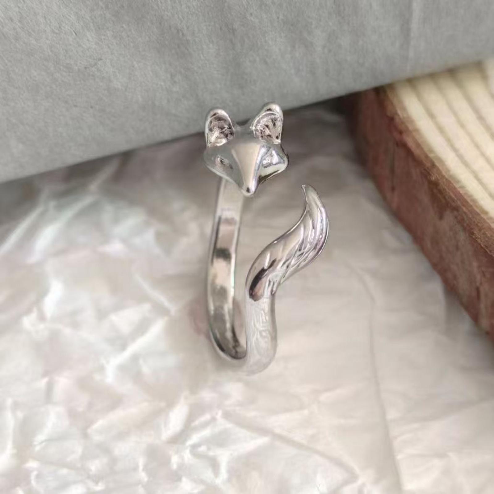 

Открытое кольцо Роскошное Универсальное Тайское кольцо Женское Новое Кольцо на указательный палец Индивидуальность One Size