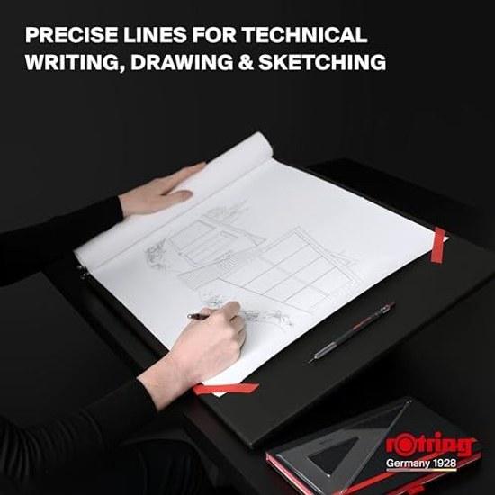 rOtring Mechanical Pencil 600 Dark Stone 0.5mm Gift Box