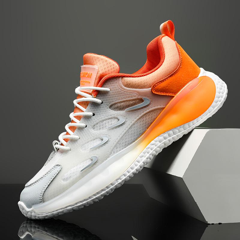 Herren Mesh Freizeitschuhe Trend Neueste Sportschuhe Dicke Sohle Atmungsaktiv Leicht Laufschuhe Mode Sneakers Student Für Herren