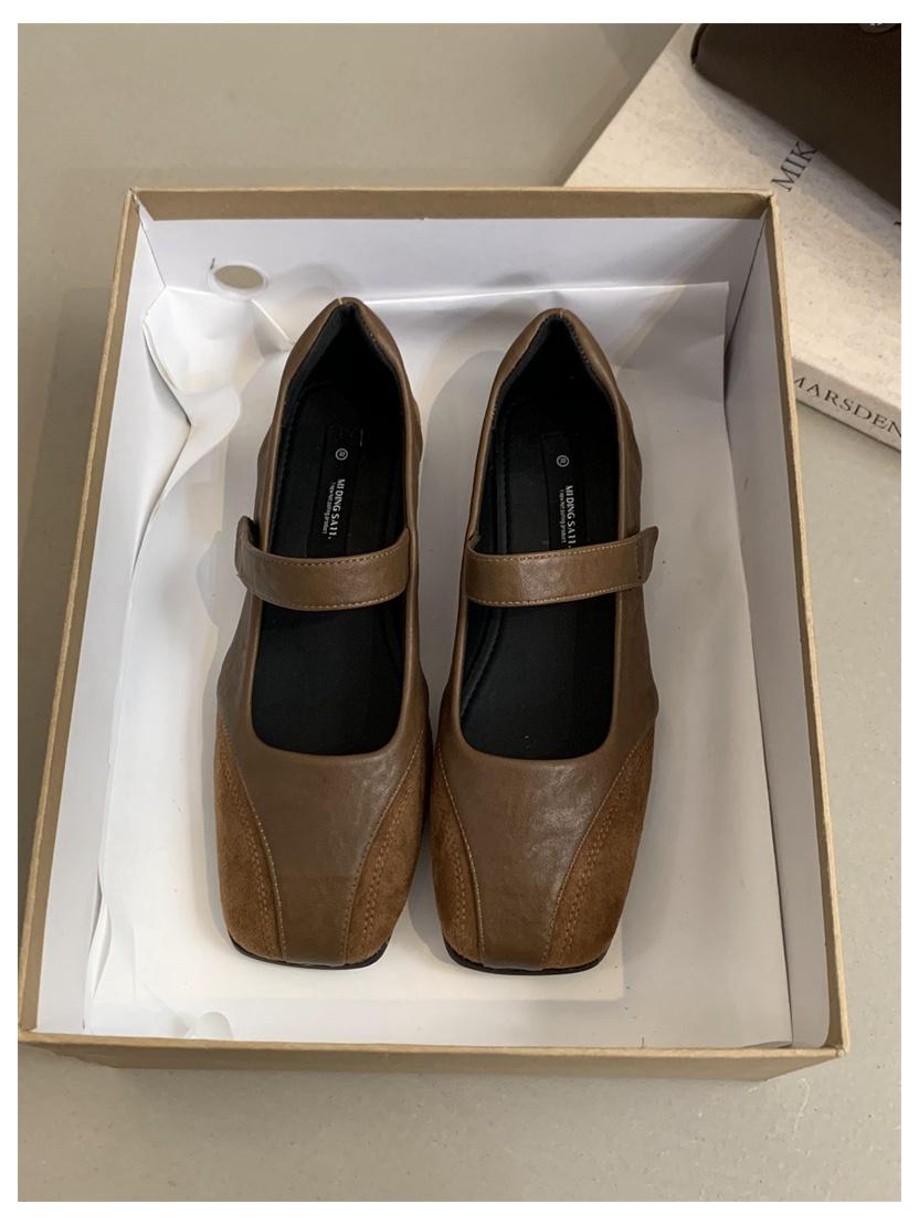 

New Autumn Shoes Fashion Ankle Strap Mary Jane Shoes Women Flat Ballet Ladies Casual Outdoor Ballerina Shoes Casual Loafer Mujer 35