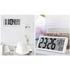 Multi-Functional Big Screen Number Digital Alarm Clock Square Wall Clock Series 13.8inch Large Digital Jumbo Electronic Clock