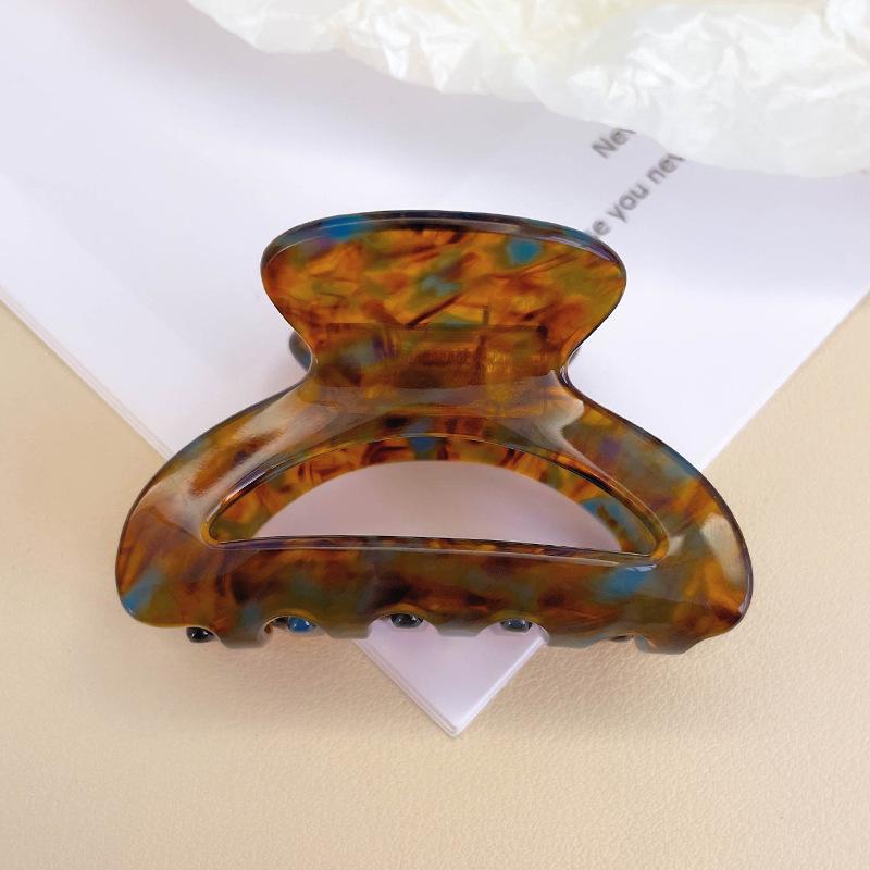 

Корейская летняя мини-заколка для волос из ацетата - трендовая и универсальная