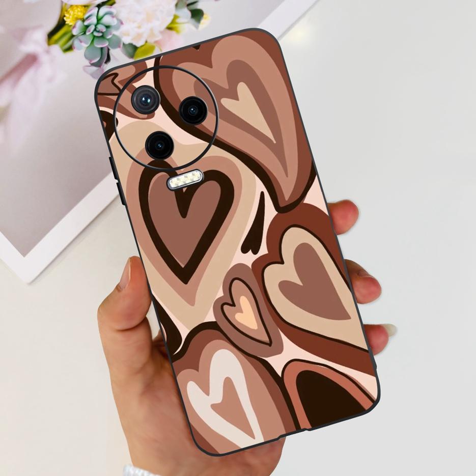 For Infinix Note 12 2023 Case X676C Cute Fashion Painted Cover Soft Silicone Phone Cases For Infinix Note 12 Pro 4G X676B Bumper